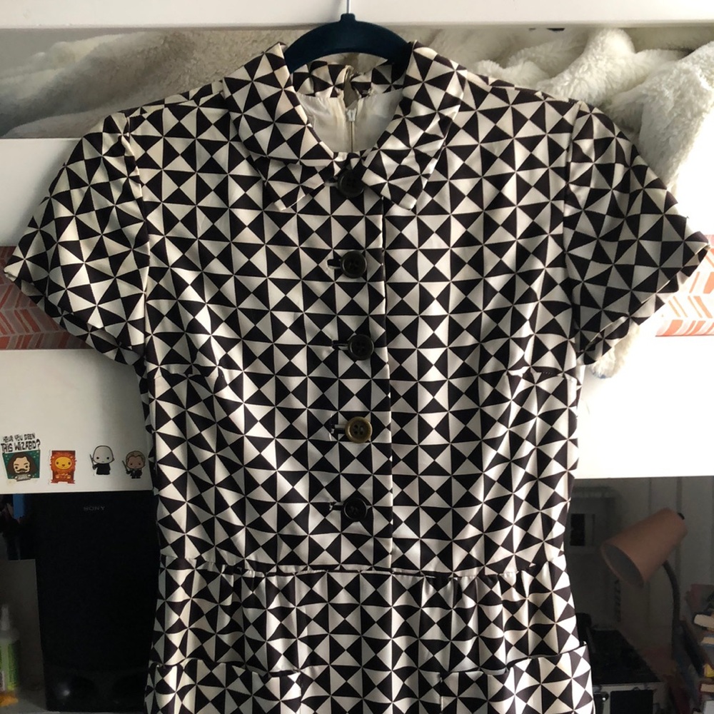 Vintage CLARET Brand Handmade Dress
